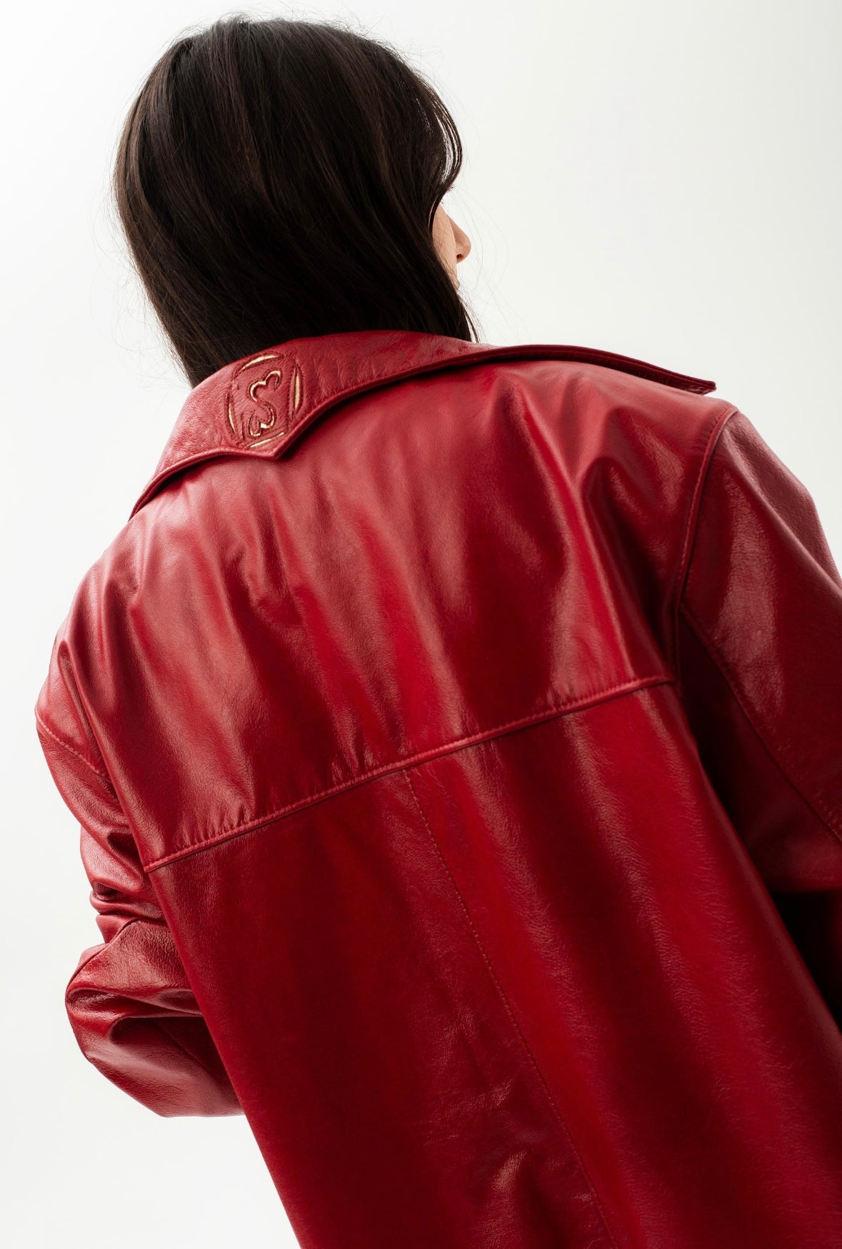 Leather Jacket Tradición Red
