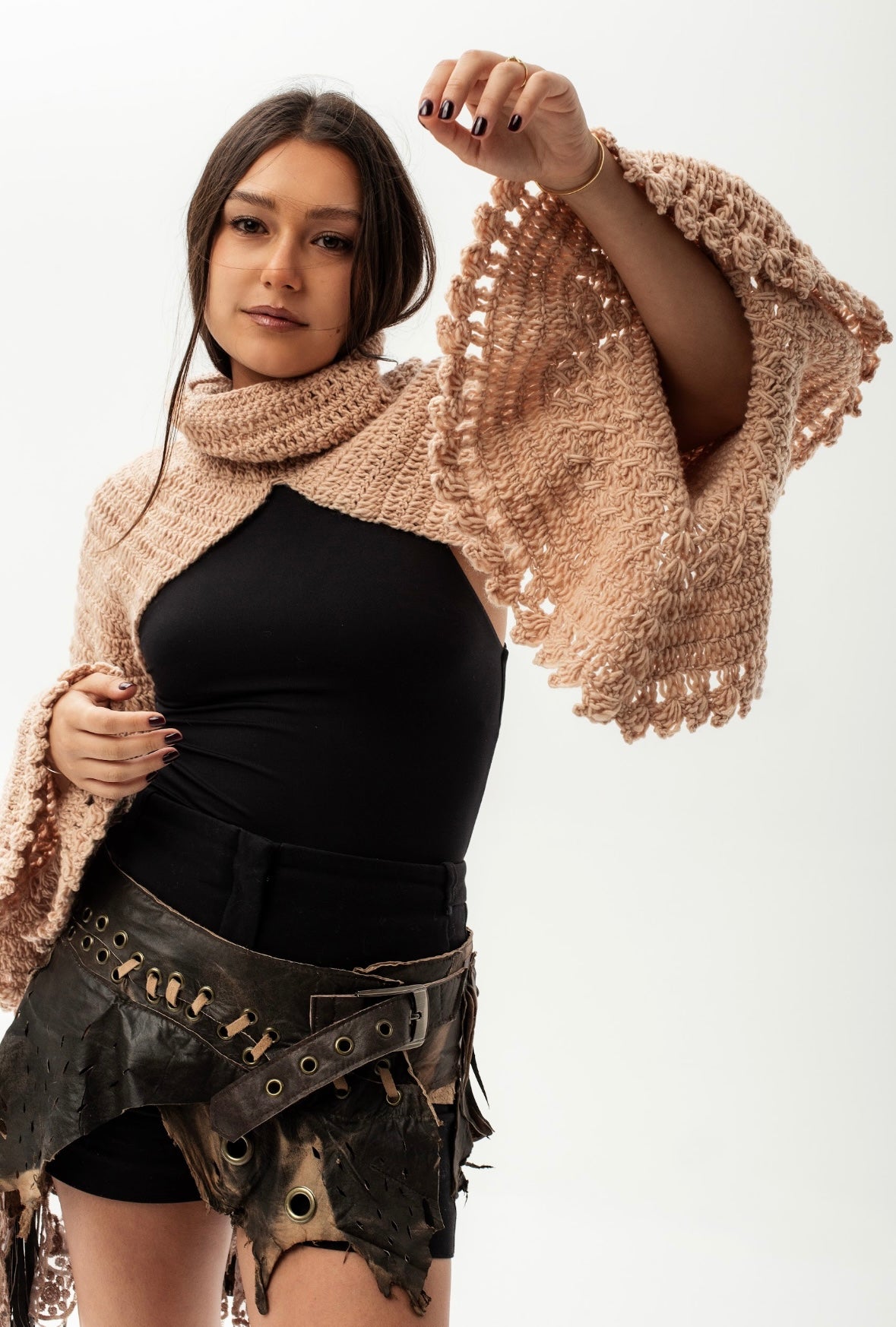 Rose Merino Sleeves
