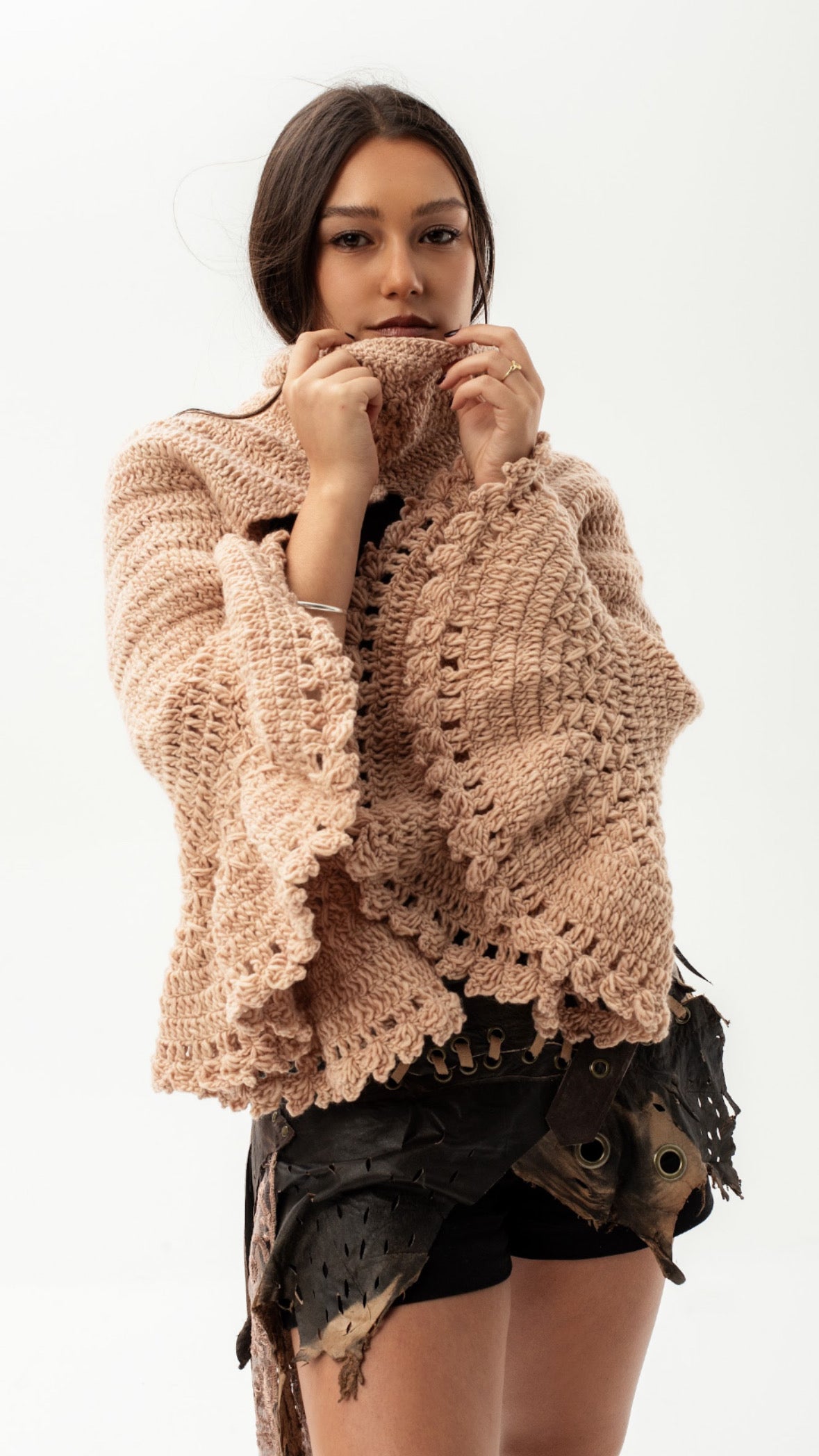 Rose Merino Sleeves