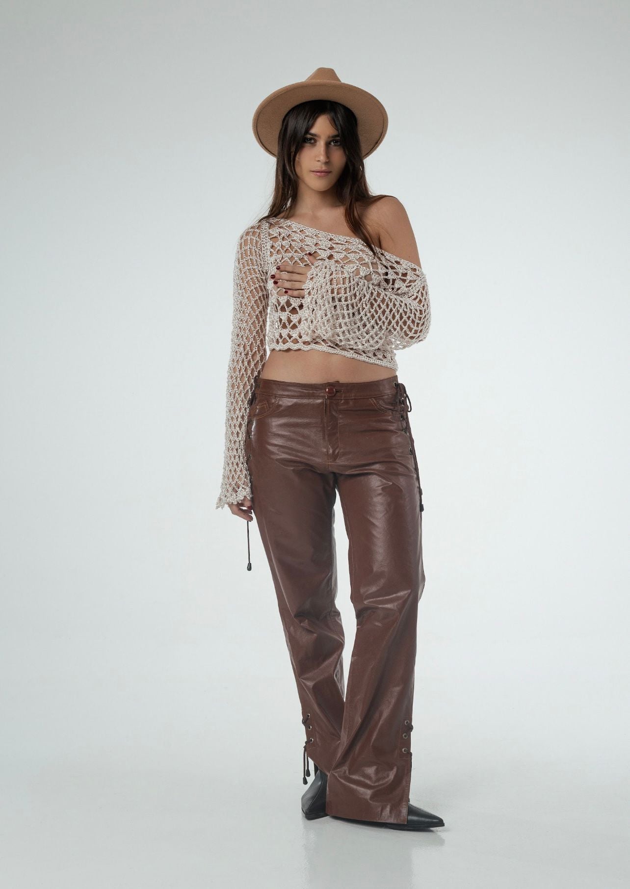 Cowboy Leather Pant