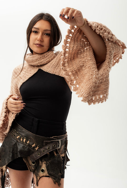 Rose Merino Sleeves