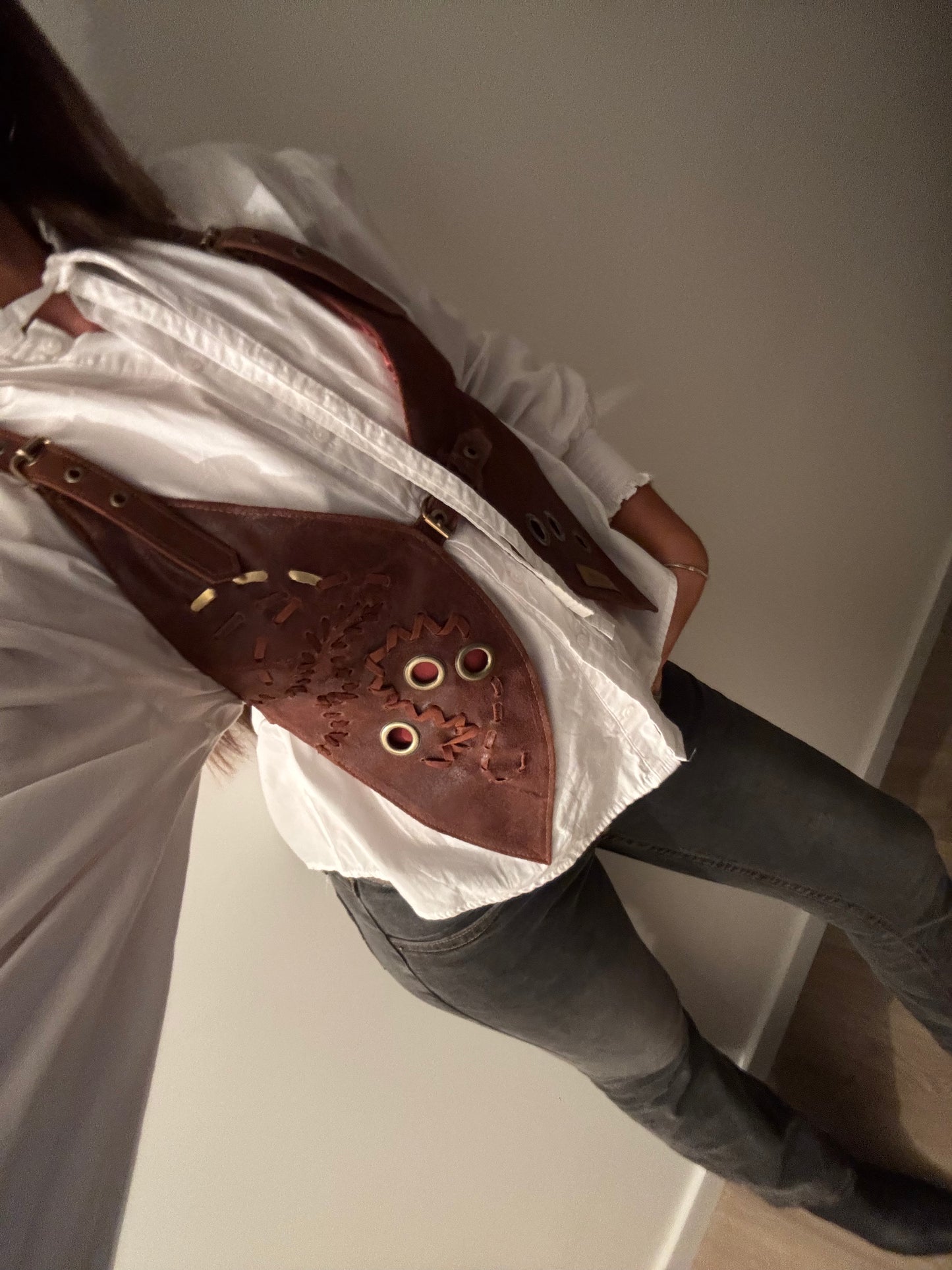 Top Vipe Brown Reversioned