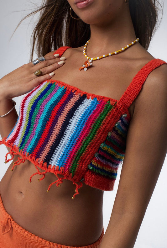 Cartagena Crochet Top