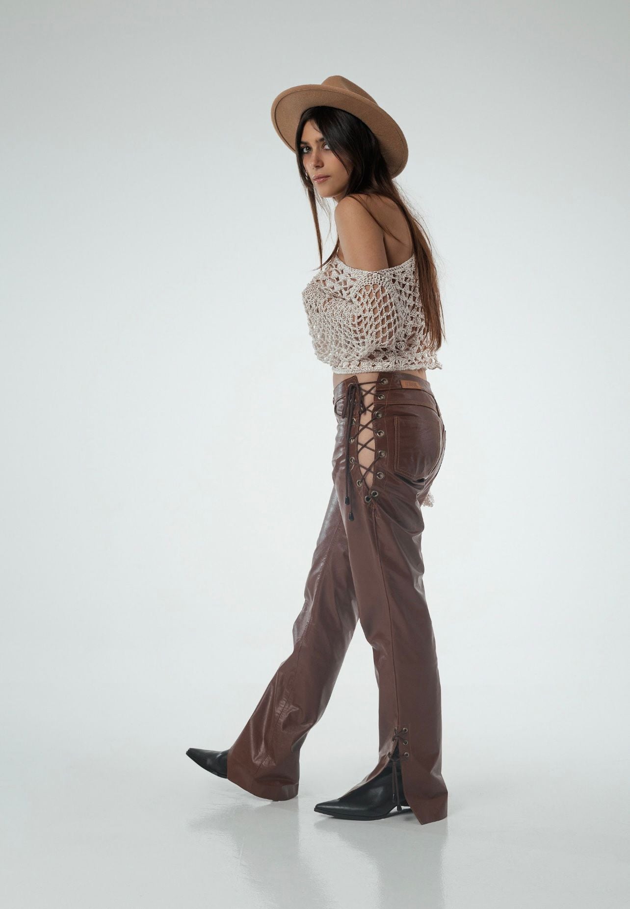 Cowboy Leather Pant